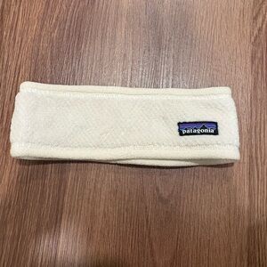 Patagonia Cream Fleece Ear Warmer Headband